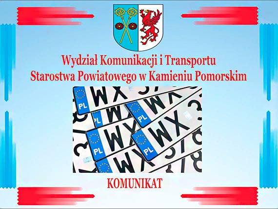 Informacja Wydziau Komunikacji i Transportu