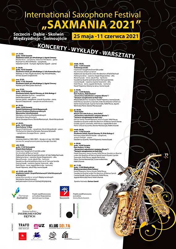 Ju jutro w Midzynarodowym Domu Kultury koncert Saxademus Quartet!