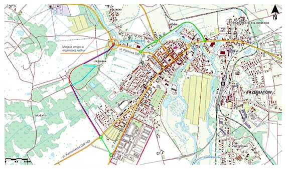 Trzebiatw - zmiana organizacji ruchu