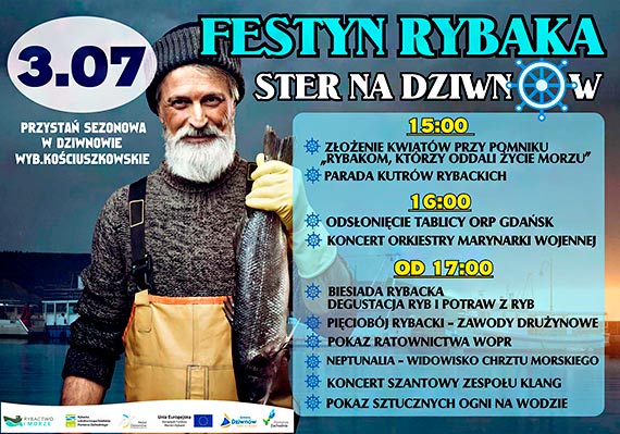 Zapraszamy na Festyn Rybaka w Dziwnowie