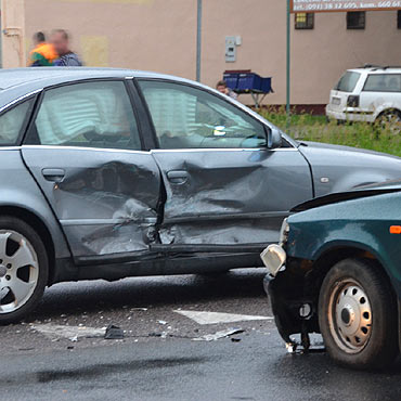 ukcin: Skoda uderzya w audi. Rocznemu dziecku nic si nie stao