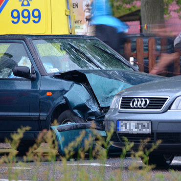 ukcin: Skoda uderzya w audi. Rocznemu dziecku nic si nie stao