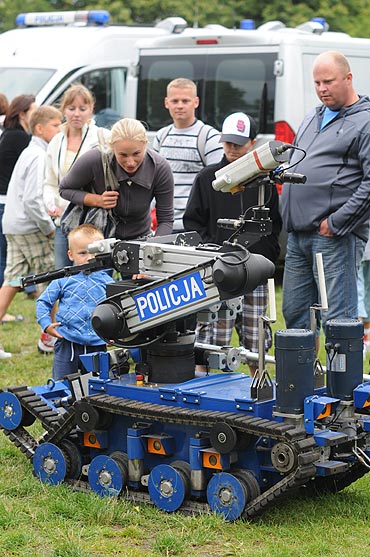 Midzyzdroje, Kamie Pomorski: Uroczystoci wita Policji. Zobacz film i zdjcia!