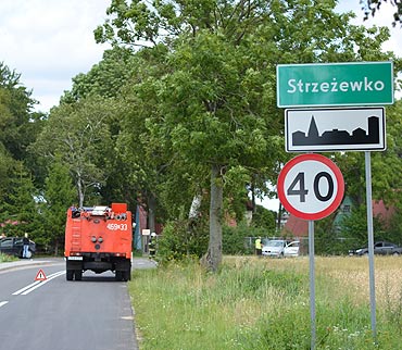 Strzeewko: Audi uderzyo w BMW. 84-letni kierowca w szpitalu