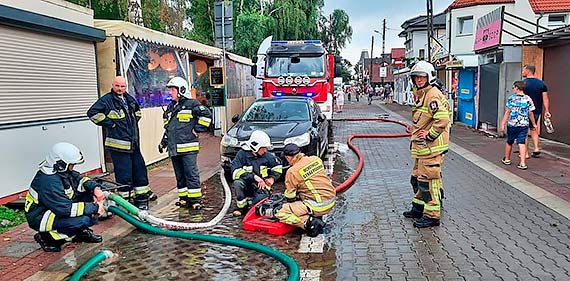 Znw to samo. Woda zalaa miejscowoci nadmorskie w powiecie kamieskim