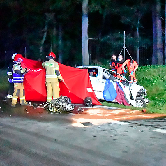 Tragiczny wypadek na DK3 przed Midzyzdrojami na wysokoci Woliskiego Parku Narodowego. Zobacz film!