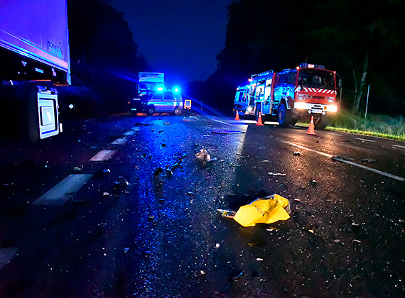 Tragiczny wypadek na DK3 przed Midzyzdrojami na wysokoci Woliskiego Parku Narodowego. Zobacz film!