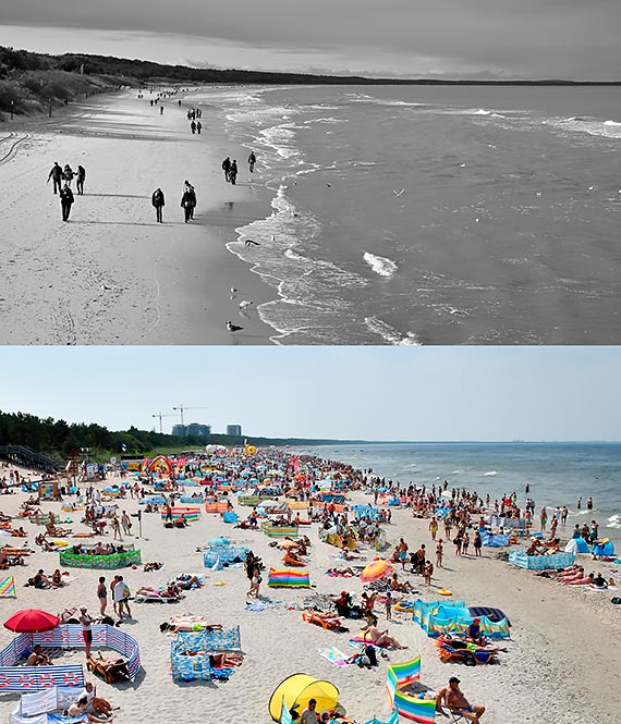 Trafna decyzja. Mamy szerok� pla�� w Mi�dzyzdrojach. Zobacz film!