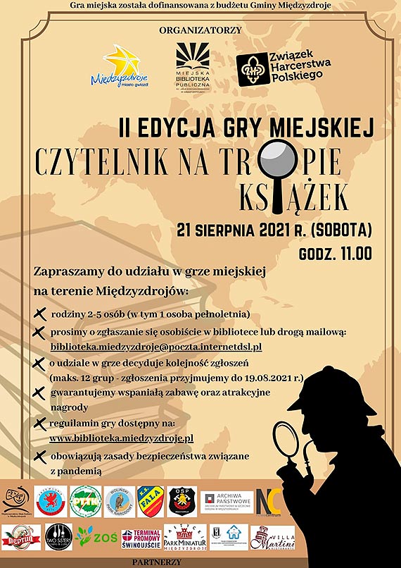 II Edycja gry miejskiej „Czytelnik na tropie ksiek”