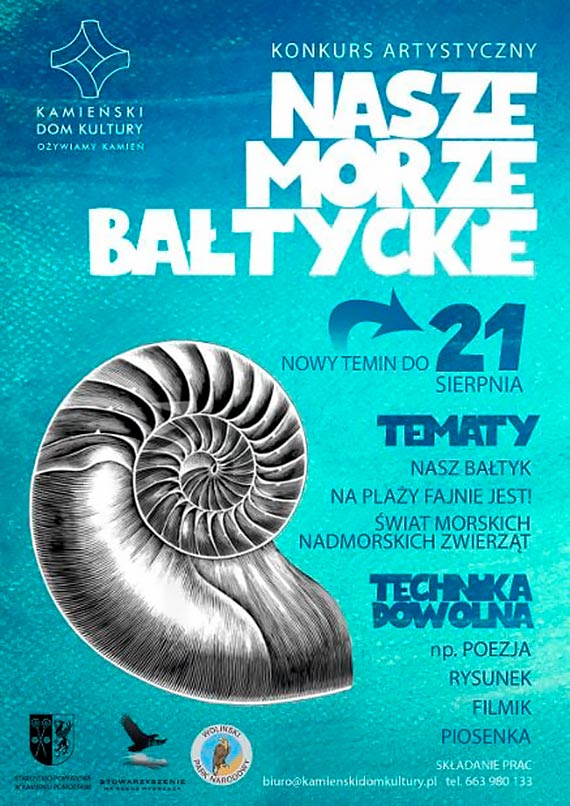 Zgaszanie prac do konkursu „Nasze Morze Batyckie”