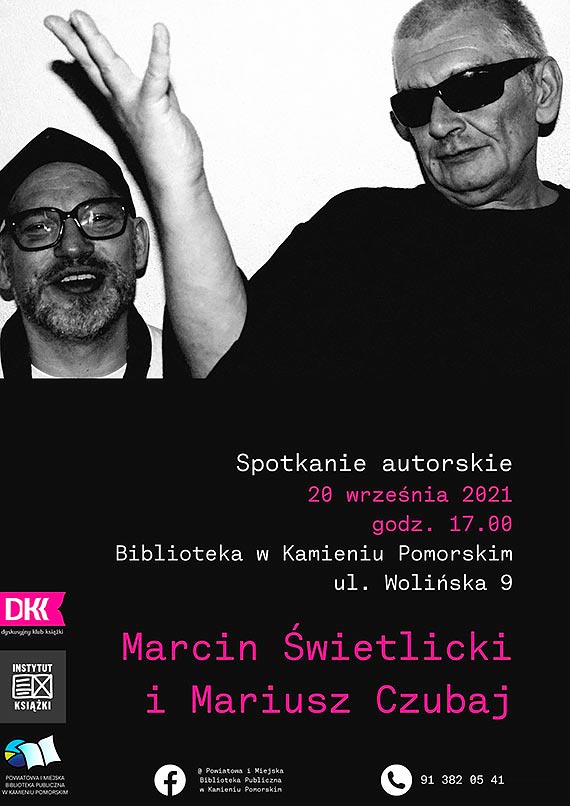 Marcin wietlicki i Mariusz Czubaj - spotkanie autorskie