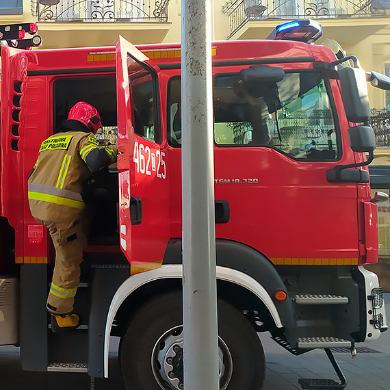 Czujka dymu postawia na nogi straakw w Midzyzdrojach