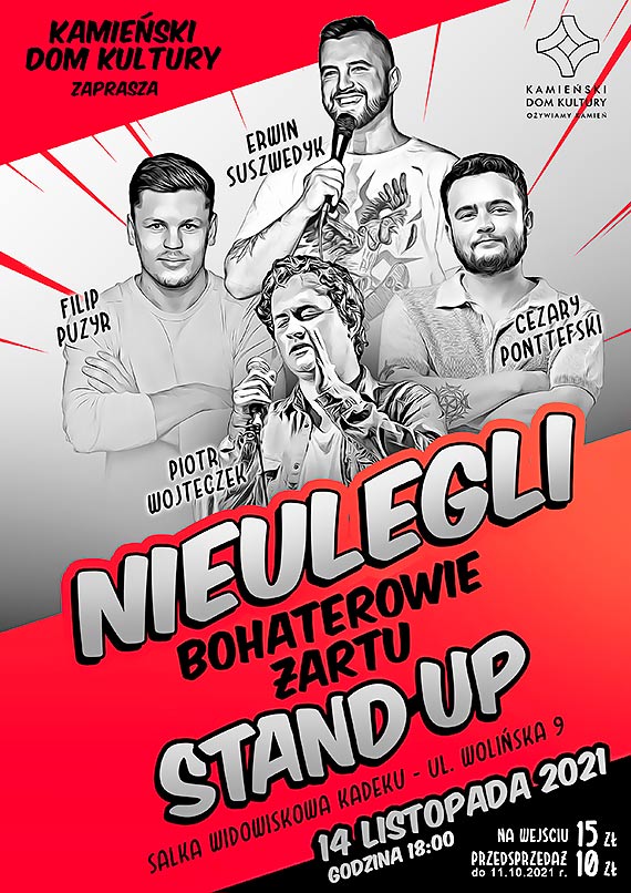 Czas si pomia! STAND UP w Kamieniu Pomorskim!