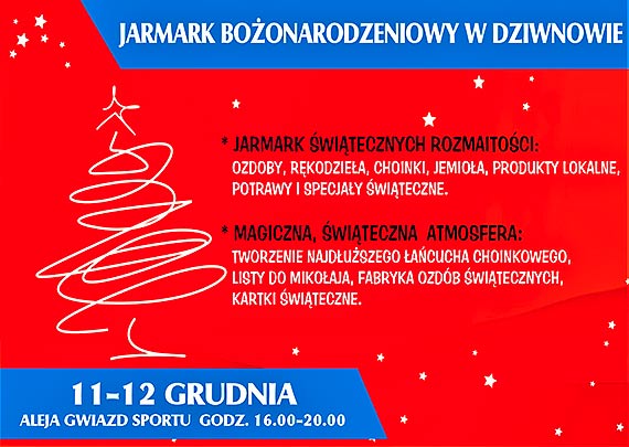 Jarmark Boonarodzeniowy w Gminie Dziwnw