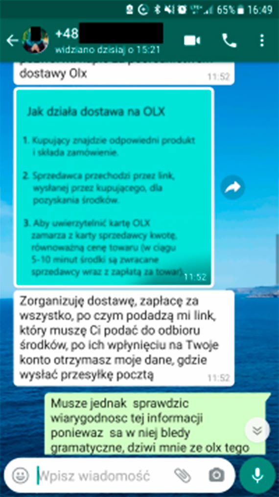 Kolejne osoby oszukane na OLX. Uwaga zapoznaj si z galeri zdj!!!