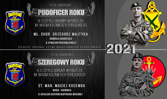 Czas podsumowa w 8. FOW. Przyznano tytuy podoficera i szeregowego 2021 roku