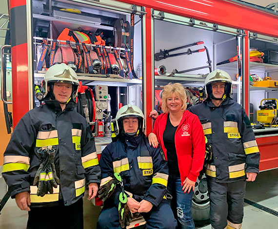 Strażacy z Dziwnowa i Międzywodzia zagrają dla WOŚP