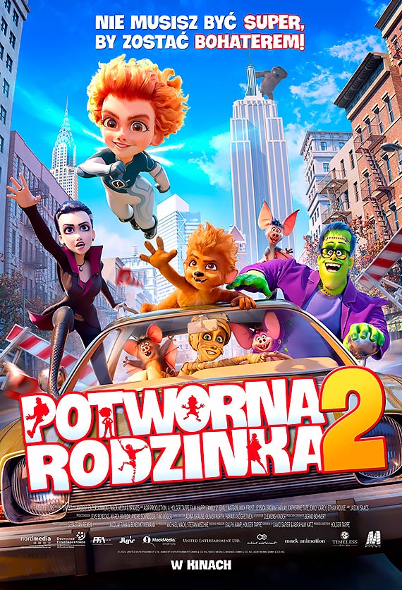 Przedpremierowo Potworna rodzinka 2 w kinie Eva