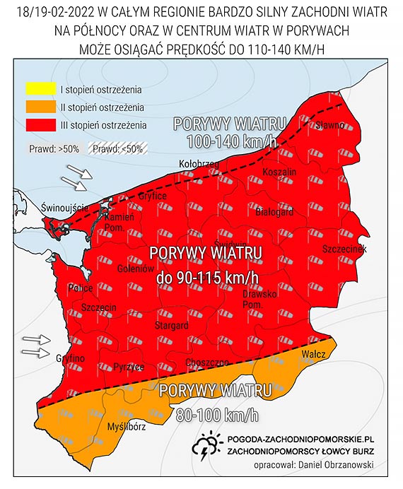 Przed nami kolejne bardzo niebezpieczne wichury!