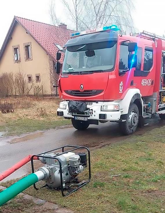 OSP Golczewo kilka razy wyjedaa usuwa skutki wichury