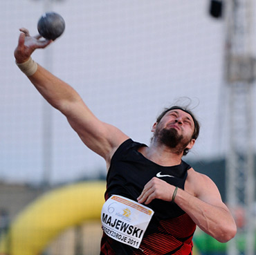 Midzyzdroje: Tomasz Majewski pchn kul na odlego 21,30 metra