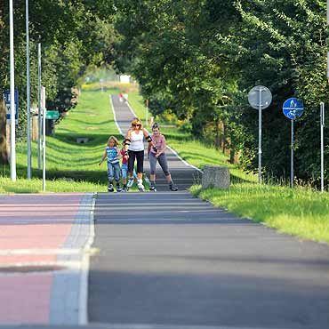 Kamie Pomorski: Rolkarze upodobali sobie now ciek rowerow