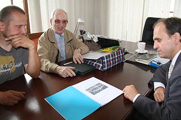 Kamień Pomorski: Gerhard Biastoch przekazał historyczną publikację