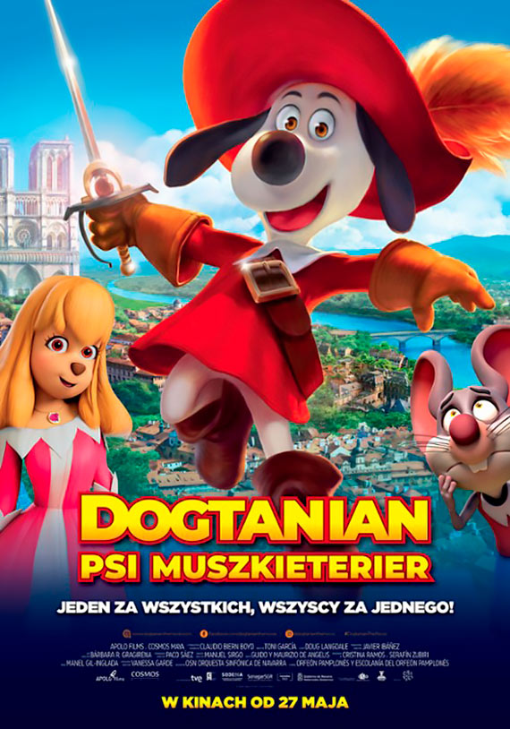 Od pitku w kinie Eva: Dogtanian. Psi muszkieterier, Detektyw Bruno oraz Top Gun: Maverick