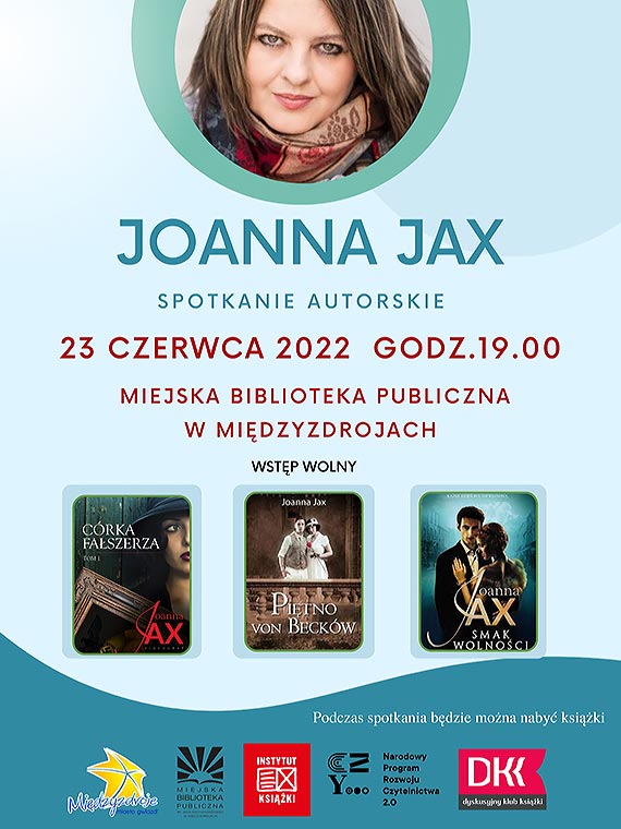 Joanna Jax w midzyzdrojskiej bibliotece