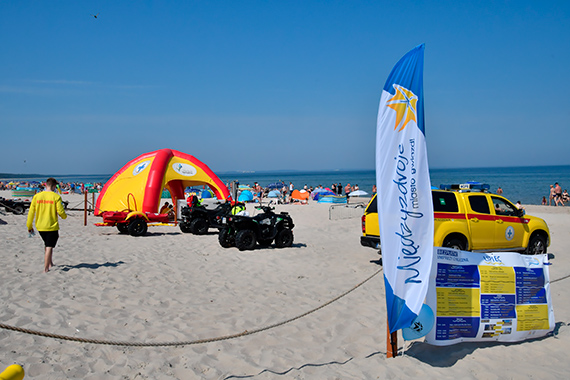 Sezon 2022 na międzyzdrojskiej plaży oficjalnie otwarty!