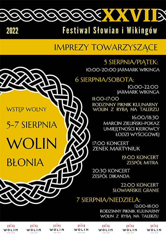 Imprezy Towarzyszące – XXVII Festiwal Słowian i Wikingów
