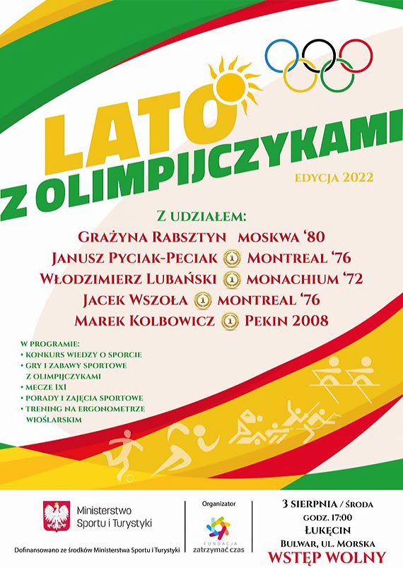 Lato z olimpijczykami w ukcinie