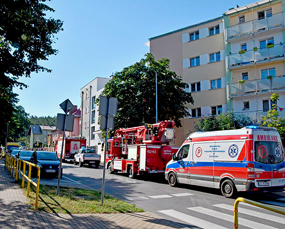 Zwoki kobiety w mieszkaniu przy Kolejowej w Midzyzdrojach