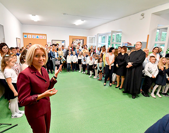 Rozpoczcie roku szkolnego w Wapnicy