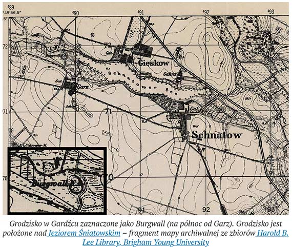 Badania archeologiczne na terenie grodziska wczesnoredniowiecznego w Gardcu