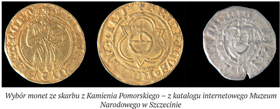 Odkrycie skarbu z XV wieku w roku 1997