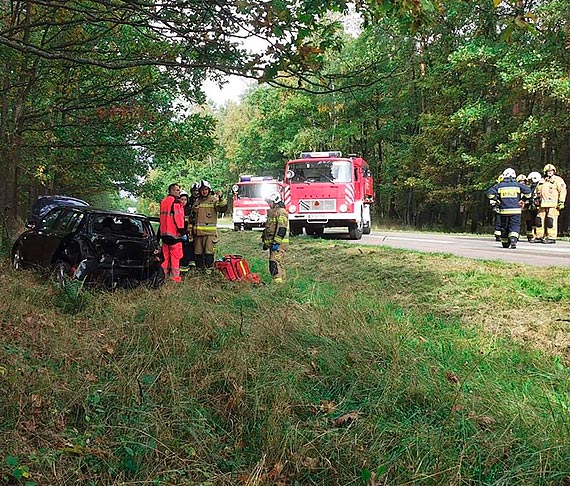 Trzy samochody zderzyy si na drodze wojewdzkiej 108 w rejonie Imna