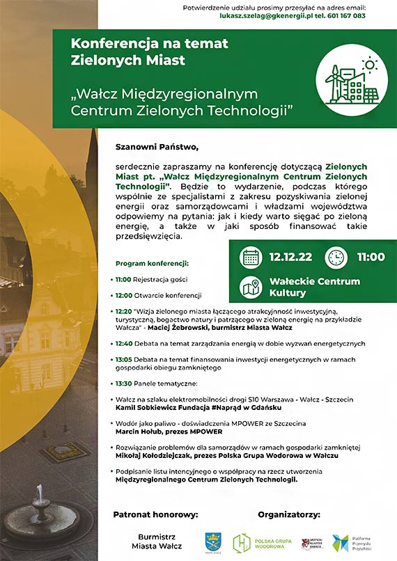 Wodr jak paliwo przyszoci dla miast Midzyregionalne centrum technologii