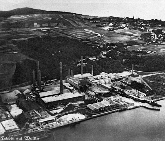 Fabryka  w dzisiejszym Lubinie należała do najstarszych w Niemczech i w Europie Środkowej