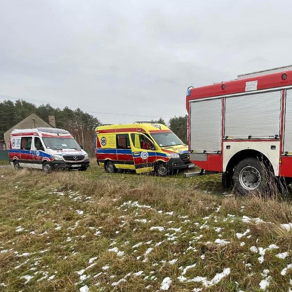 Straacy z OSP Koczewo reanimowali kobiet