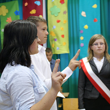 Kamień Pomorski: Otrzęsiny u gimnazjalistów
