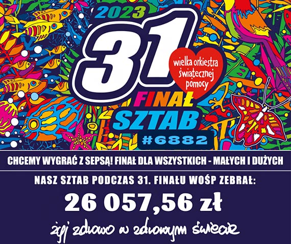 Sztab WOP w wierznie poda ostateczn kwot jak udao si zebra podczas 31. finau WOP