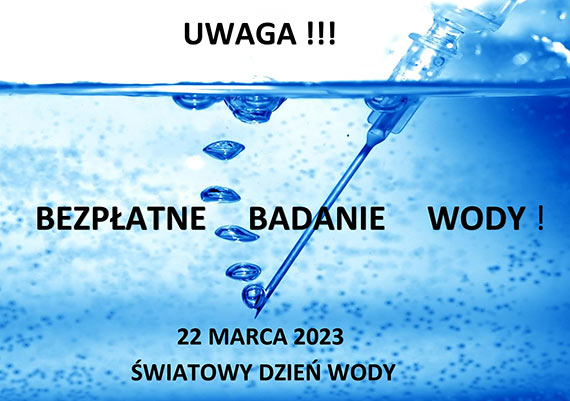 Wojewdzka Stacja Sanitarno Epidemiologiczna w Szczecinie zaprasza na bezpatne badania mikrobiologiczne wody