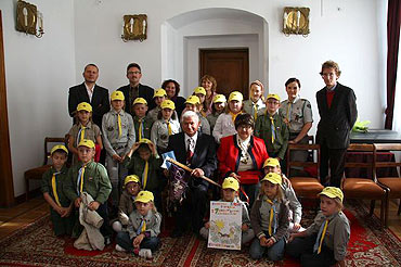 Kamień Pomorski: Proporzec Pierwszej Drużyny Harcerskiej trafił do muzeum