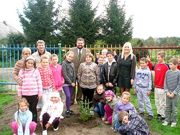 Jarszewo: Uczniowie spotkali się z leśniczym