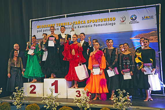 XVIII Wiosenny Turniej Tańca Sportowego pod patronatem Burmistrza Kamienia Pomorskiego