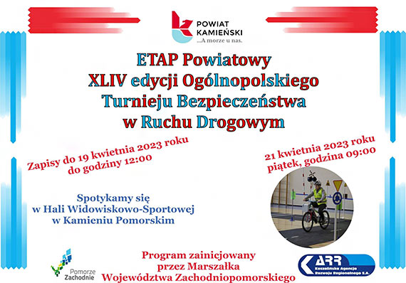 Etap Powiatowy XLIV edycji Oglnopolskiego Turnieju Bezpieczestwa w Ruchu Drogowym