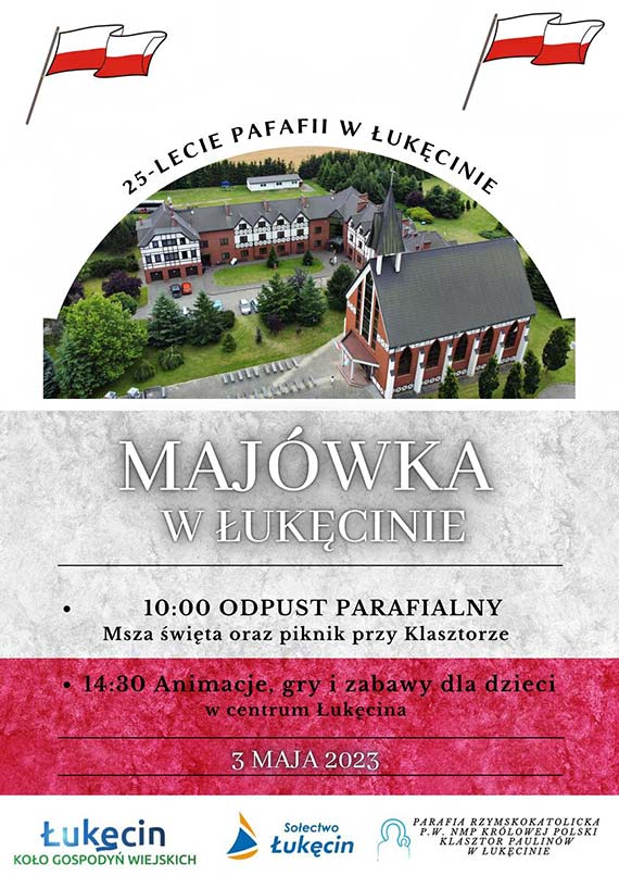 25 - lecie parafii w ukcinie. Na mieszkacw i turystw czeka bdzie nie tylko uroczysta msza, ale take piknik