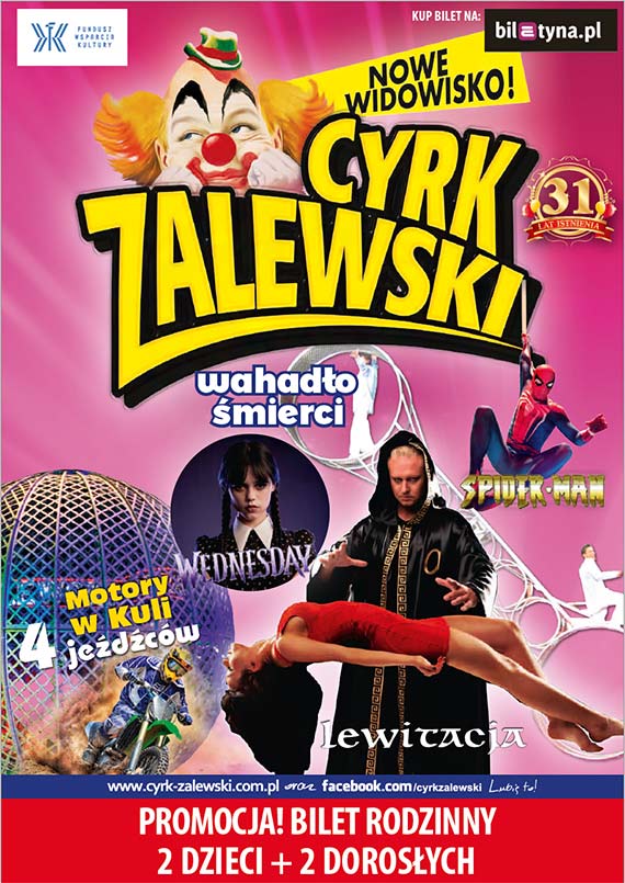 Cyrk Zalewski z niesamowitym show w 2023 roku: Ju 8 maja, co zobaczy i gdzie kupi bilety?