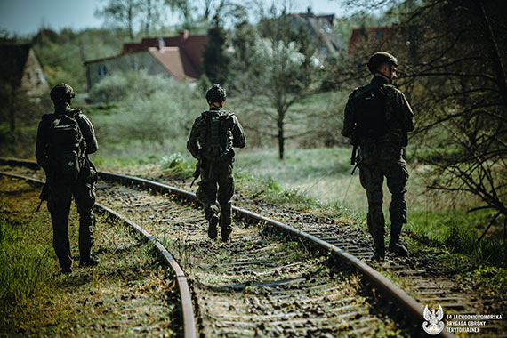 Zachodniopomorscy Terytorialsi w wiczeniu Anakonda-23